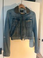 Maison Scotch jeans jack mt s, Ophalen of Verzenden, Zo goed als nieuw, Blauw