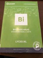 Lyceo Examenbundel Biologie Havo, HAVO, Biologie, Ophalen of Verzenden, Zo goed als nieuw