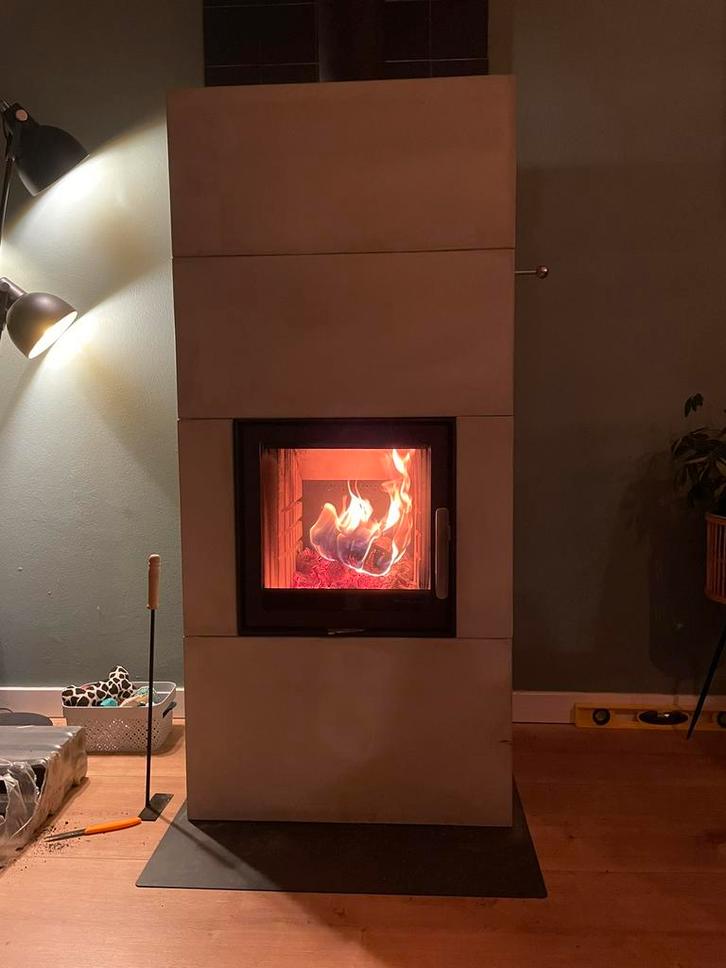 Nordpeis Salzburg MII, Huis en Inrichting, Kachels, Zo goed als nieuw, Houtkachel, Hout, Ophalen of Verzenden