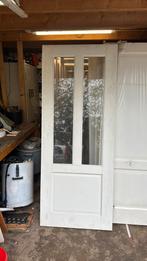 Verschillende Opdek paneeldeur 83x211.5 cm met glas, Ophalen, 80 tot 100 cm, Binnendeur, Nieuw