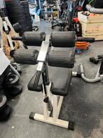 Technogym isotonic buik bank ab trainer zwart wit, Ophalen, Buik, Buik, Bank