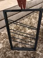 Wijnrek staal - zwart (3 flessen), Ophalen, Zo goed als nieuw, Metaal, 75 cm of meer