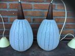 Vintage hanglamp Louis Kalff Philips Massive België, Ophalen of Verzenden, Zo goed als nieuw, Glas, Minder dan 50 cm