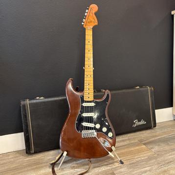 Fender USA Strato 1974 walnut brown | Incl. Koffer beschikbaar voor biedingen