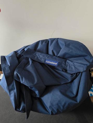 Blauwe Lumaland Zitzak - Zo goed als nieuw! beschikbaar voor biedingen