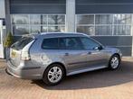 Saab 9-3 Sport Estate apk 06-2026 1.8t Vector BJ 2008 150pk, Auto's, Saab, 1998 cc, Zwart, 4 cilinders, 150 pk