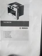 Koffie inbouw machine bosch TCC78K750, Witgoed en Apparatuur, Koffiezetapparaten, Ophalen, Niet werkend