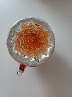 Oude kerstbal van glas deukbal, Diversen, Kerst, Ophalen of Verzenden