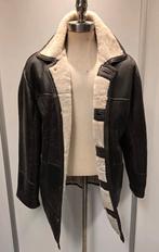 Heren parka lammy coat - lamsvacht - maat 50 / M, Kleding | Heren, Ophalen of Verzenden, Zo goed als nieuw, Maat 48/50 (M), Bruin