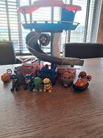 Paw Patrol Uitkijktoren met voertuigen en poppetjes, Ophalen of Verzenden, Gebruikt, Jongen of Meisje