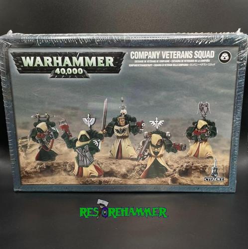 Warhammer 40,000 Dark Angels Company Veteran Squad New, Hobby en Vrije tijd, Wargaming, Zo goed als nieuw, Warhammer, Figuurtje(s)