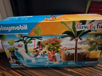 Playmobil family fun kinderzwembad met whirlpool beschikbaar voor biedingen