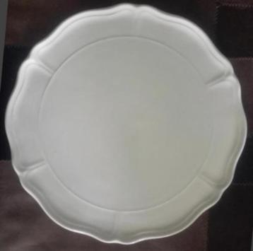 Wedgwood QUEENS PLAIN  Grote taart/gebaksschaal Ø 32 cm beschikbaar voor biedingen