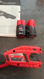 Milwaukee M12 C12 PC-0 accu pijpsnijder (body) 12V Li-ion, Ophalen of Verzenden, Zo goed als nieuw