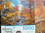 Puzzel 1000 stukjes: Abraham Hunter - Bayou Haven, Ophalen of Verzenden, 500 t/m 1500 stukjes, Zo goed als nieuw, Legpuzzel