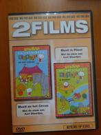 Musti - 2 tekenfilms op 1 dvd, Avontuur, Alle leeftijden, Ophalen of Verzenden, Zo goed als nieuw