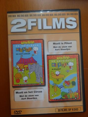 Musti - 2 tekenfilms op 1 dvd beschikbaar voor biedingen