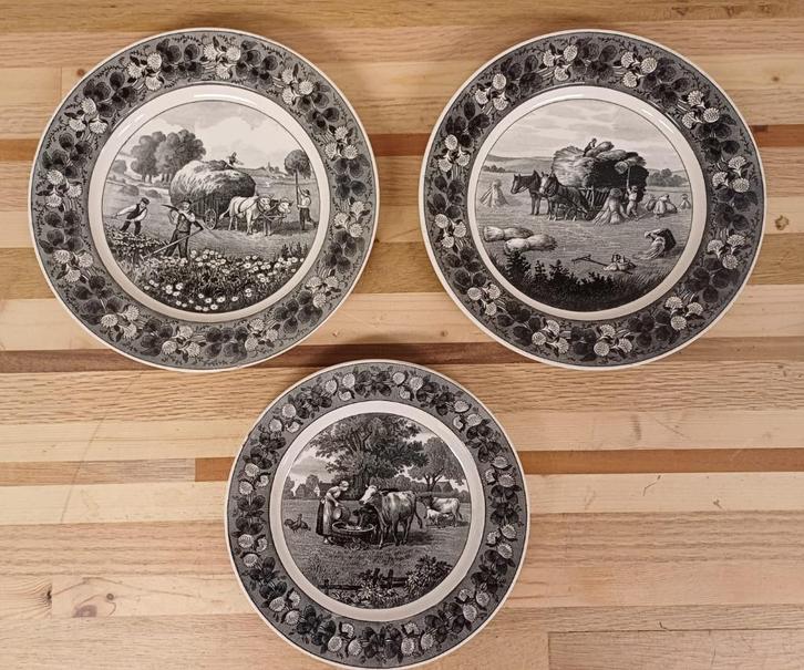 Villeroy & Boch borden - Audun Ferme - 3 wandborden, Huis en Inrichting, Woonaccessoires | Wanddecoraties, Ophalen of Verzenden