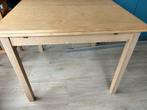 Ikea uitschuif tafel, Ophalen, 50 tot 100 cm, Vierkant, Scandinavisch
