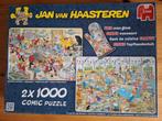Jan van Haasteren puzzel: Zeebanket / Taarten Toernooi, Ophalen of Verzenden, 500 t/m 1500 stukjes, Zo goed als nieuw, Legpuzzel