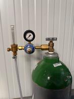 Supergas gasfles 100% Argon 50Liter inc reduceerventiel, Ophalen, Zo goed als nieuw, Overige merken