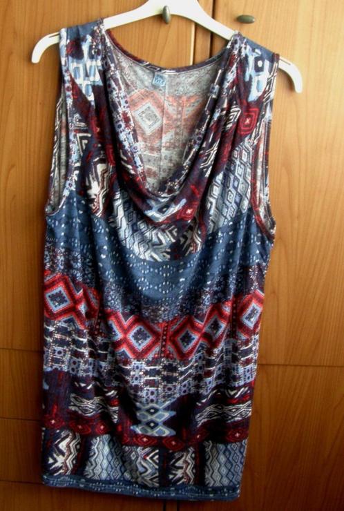 MS mode stretch blouse tuniek top maat XXL, Kleding | Dames, Blouses en Tunieken, Zo goed als nieuw, Maat 46/48 (XL) of groter