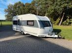 Mooie Hobby Caravan 560 CFE 2019 helemaal compleet, Caravans en Kamperen, Caravans, Hobby, Schokbreker, Omvormbare zithoek, Bedrijf
