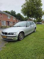 BMW 3-Serie 2.0 318D Touring 2004 Grijs, Auto's, BMW, Achterwielaandrijving, 1995 cc, 4 cilinders, Origineel Nederlands