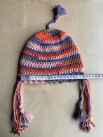 Kleurrijke gehaakte beanie. Als accessoire, of bij kaalheid., Kleding | Dames, Ophalen of Verzenden, Nieuw, Maat 38/40 (M), Sjaal