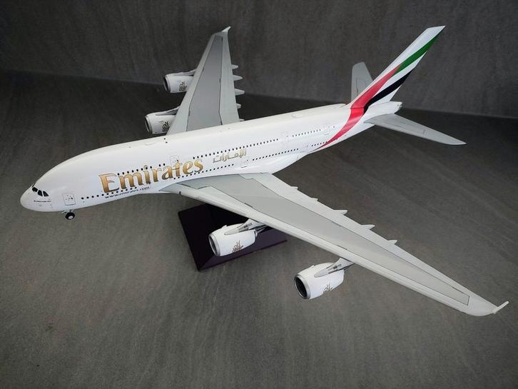 Gemini jets Emirates a380.1.200, Verzamelen, Luchtvaart en Vliegtuigspotten, Gebruikt, Schaalmodel, Ophalen