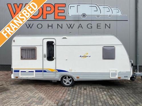 Bürstner Amara 465 TS Voortent Fietsendrager, Caravans en Kamperen, Caravans, Bedrijf, tot en met 4, Rondzit, Bürstner, Overige typen
