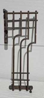 Art deco massief bronzen deurgreep / tralies,, Antiek en Kunst, Ophalen of Verzenden