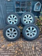 4 alu velgen met winterbanden 5 gaats, Auto-onderdelen, Banden en Velgen, Ophalen, 16 inch, Banden en Velgen, Winterbanden