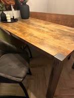 Eettafel set, Huis en Inrichting, Tafels | Eettafels, 200 cm of meer, Zo goed als nieuw, Rechthoekig, 50 tot 100 cm