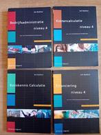 4 Boeken voor Praktijkdiploma Boekhouden, Boeken, Studieboeken en Cursussen, Ad Bakker, Gelezen, Ophalen, MBO