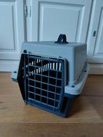 Grijze reismand/transportbox huisdier/kat/kitten/konijn, Dieren en Toebehoren, Ophalen, Zo goed als nieuw