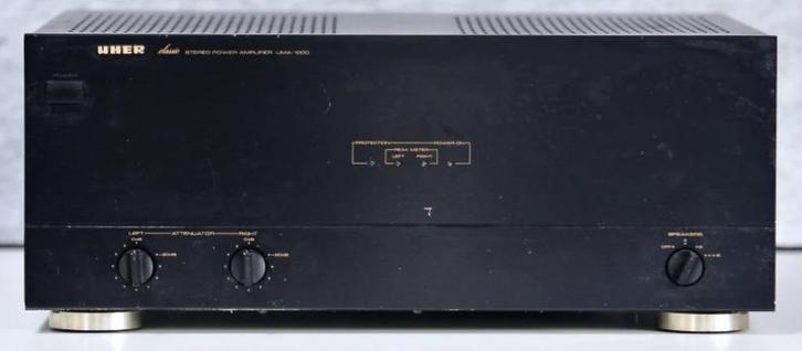 UHER UMA-1000 Superieure versterker 2 x 400 Watt, Audio, Tv en Foto, Home Cinema-sets, Gebruikt, Overige spelers, Overige systemen
