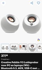 Pebble V3 computer speakers, Ophalen, Zo goed als nieuw
