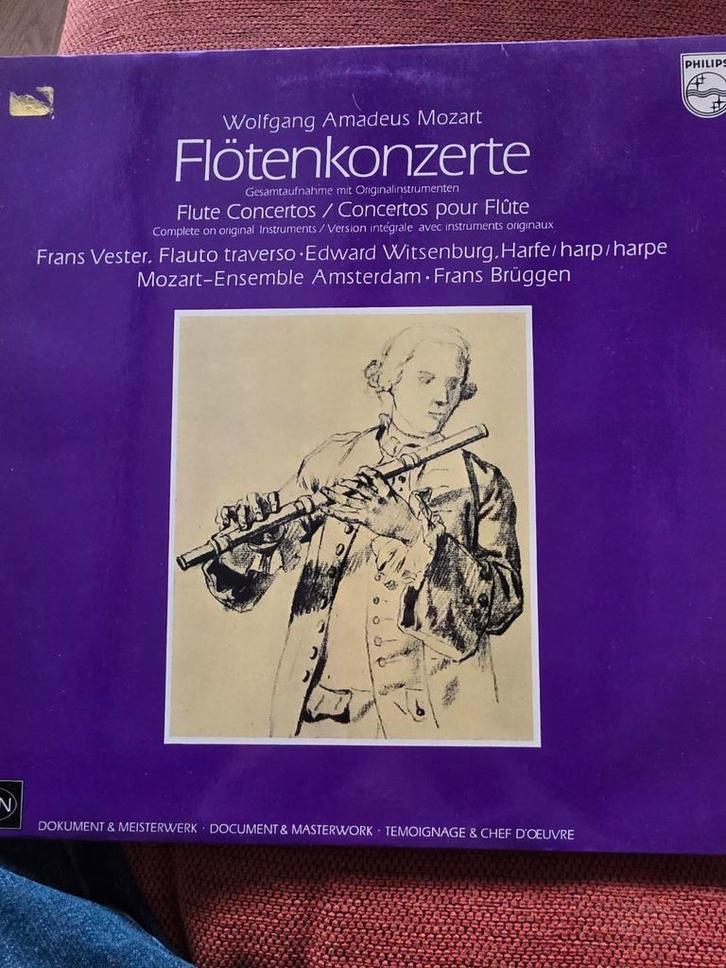 Mozart Flötenkonzerte - Philips LP, Cd's en Dvd's, Cd's | Klassiek, Gebruikt, Orkest of Ballet, Classicisme, Ophalen of Verzenden