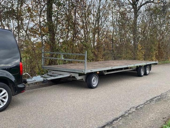 Schamelwagen 6x2 KOOPJE aanhangwagen, Auto diversen, Aanhangers en Bagagewagens, Gebruikt