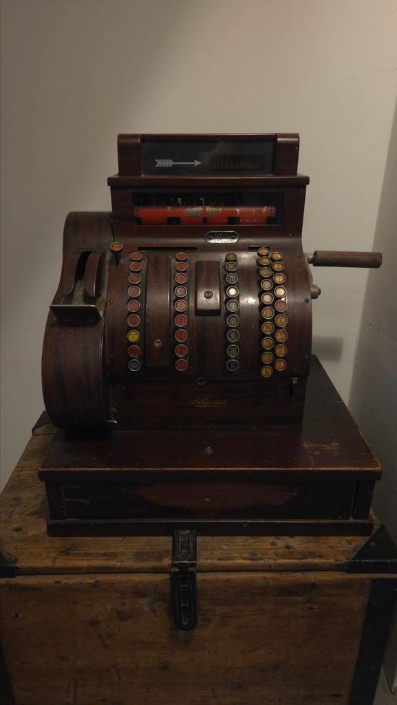 Oude kassa, Antiek en Kunst, Curiosa en Brocante, Ophalen