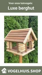 Terug van Alpenvakantie! Gun je tuinvogels ook zo'n berghut!, Vogelhuis.shop en bbq, Nieuw, Ophalen of Verzenden, Info@vogelhuis.shop