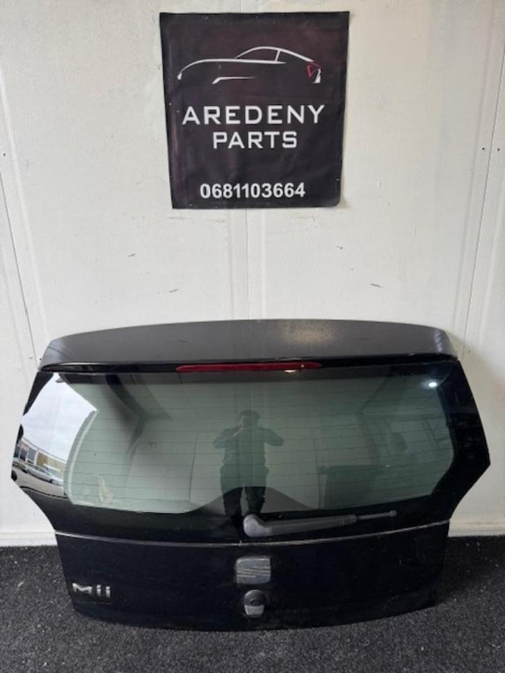 Seat Mii Achterklep Compleet Zwart 1S0827505, Auto-onderdelen, Carrosserie en Plaatwerk, Achterklep, Seat, Achter, Gebruikt, Ophalen of Verzenden