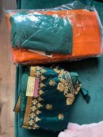 Nieuwe Indiase Sari met blouse, Kleding | Dames, Jurken, Ophalen of Verzenden, Nieuw