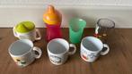 7 kinderbekers o.a. met Nijntje, Ophalen of Verzenden, Gebruikt, Overige typen