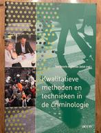 Kwalitatieve methoden en technieken in de criminologie, Tom Decorte, Ophalen of Verzenden, Gamma, WO
