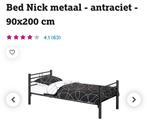 Bed Nick, Huis en Inrichting, Slaapkamer | Bedden, 90 cm, Gebruikt, Eenpersoons, Metaal