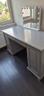 Bureau grijs idana ikea, Ophalen, Gebruikt