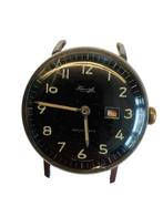 Fraaie zwarte Kienzle vintage horloge, Ophalen of Verzenden