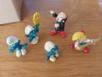 5 smurfjes, Verzamelen, Smurfen, Ophalen of Verzenden